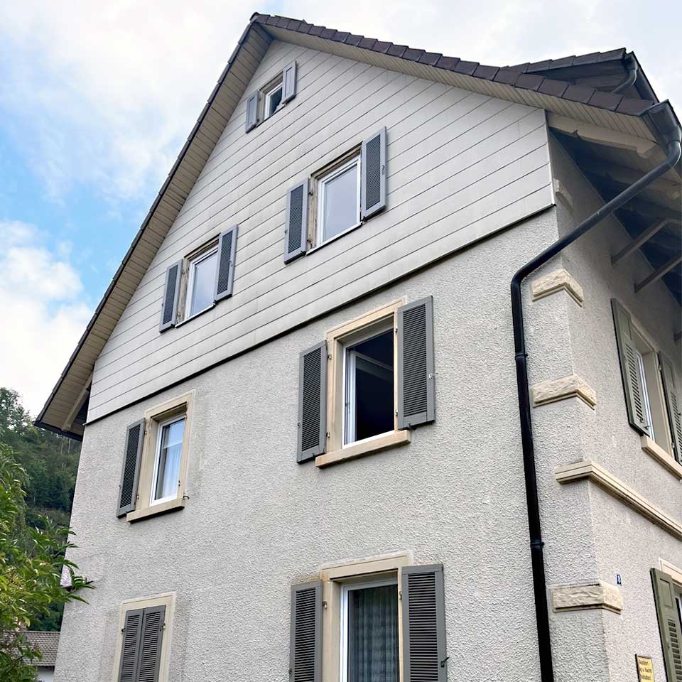 Fassadensanierung - Vorher